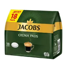 Jacobs Crema 18 z certyfikatem UTZ kapsułek